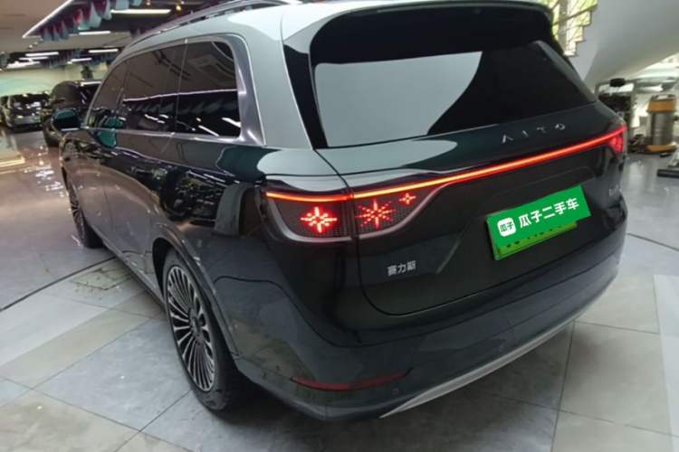 Used Hima AITO M9 2024 Range-Extended Ultra Version 42 kWh 6-Seater Model Rear Left 45 Deg