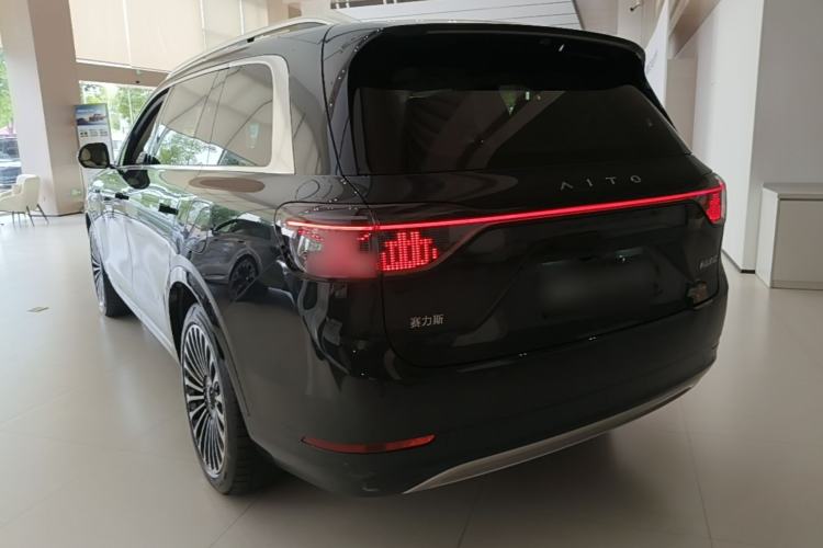 Used Hima AITO M9 2024 All-Electric Ultra Version 100 kWh 6-Seater Model Rear Left 45 Deg