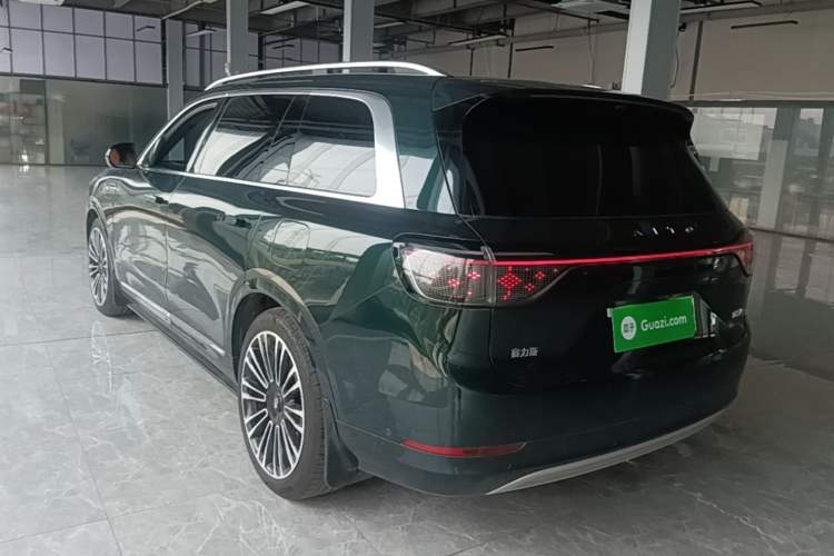 Used Hima AITO M9 2024 Range-Extended Ultra Version 42 kWh 6-Seater Model Rear Left 45 Deg