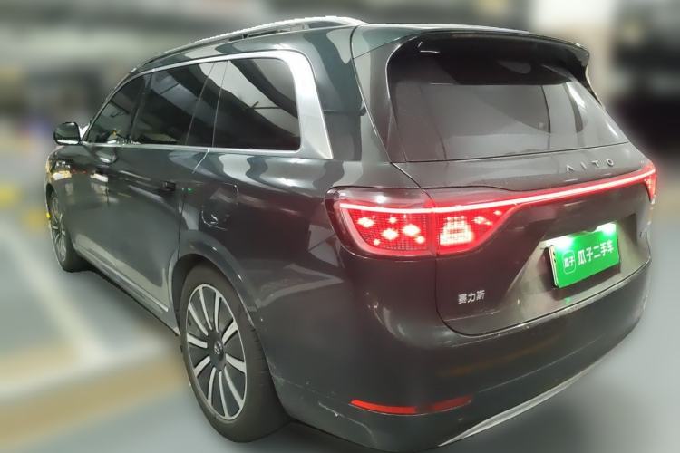 Used Hima AITO M9 2024 All-Electric Ultra Version 100 kWh 6-Seater Model Rear Left 45 Deg