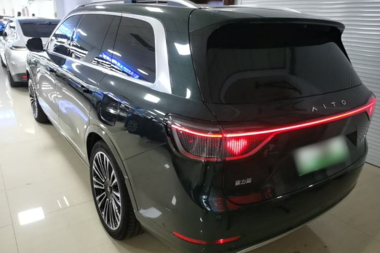 Used Hima AITO M9 2024 Range-Extended Max Edition 42 kWh 6-Seater Version Rear Left 45 Deg