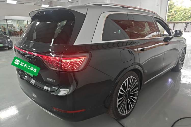 Used Hima AITO M9 2024 Range-Extended Ultra Version 42 kWh 6-Seater Model Rear Right 45 Deg
