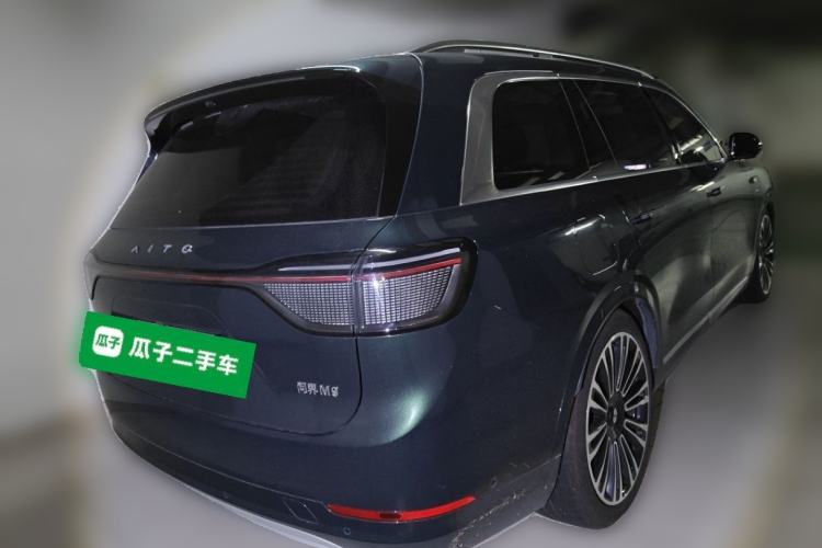 Used Hima AITO M9 2024 Range-Extended Ultra Version 42 kWh 6-Seater Model Rear Right 45 Deg