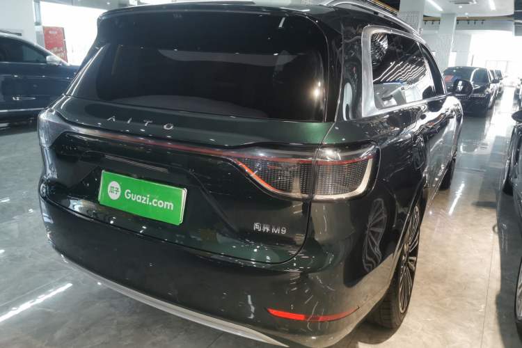 Used Hima AITO M9 2024 Range-Extended Ultra Version 42 kWh 6-Seater Model Rear Right 45 Deg