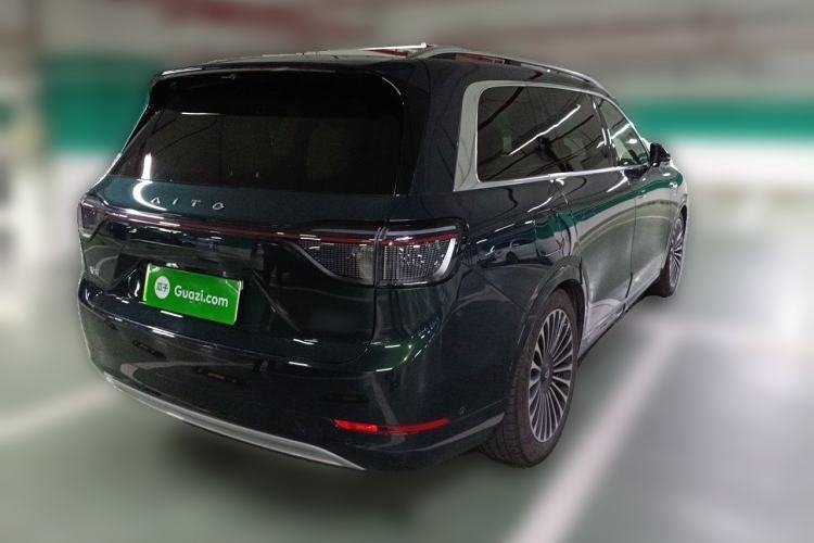 Used Hima AITO M9 2024 Range-Extended Max Edition 42 kWh 6-Seater Version Rear Right 45 Deg