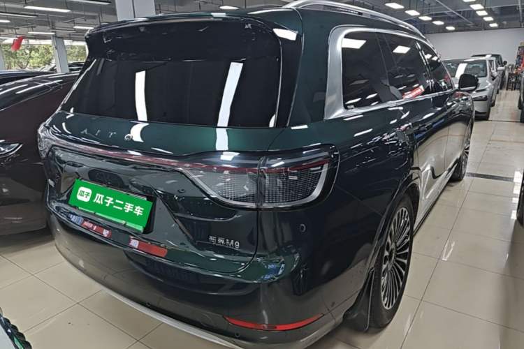 Used Hima AITO M9 2024 Range-Extended Ultra Version 42 kWh 6-Seater Model Rear Right 45 Deg