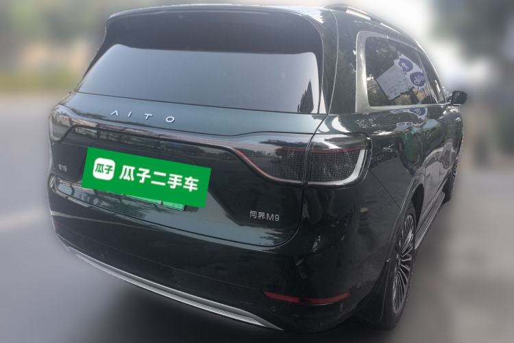 Used Hima AITO M9 2024 Range-Extended Max Edition 42 kWh 6-Seater Version Rear Right 45 Deg