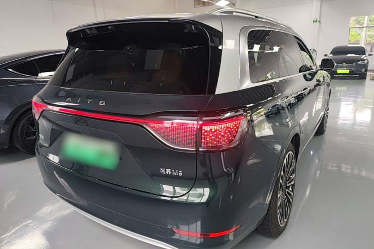 Used Hima AITO M9 2024 Range-Extended Ultra Version 42 kWh 6-Seater Model Rear Right 45 Deg