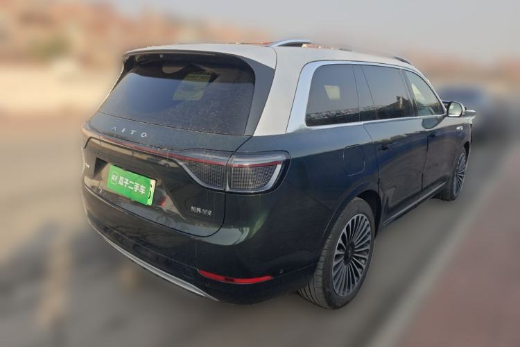 Used Hima AITO M9 2024 Range-Extended Ultra Version 52 kWh 6-Seater Model Rear Right 45 Deg