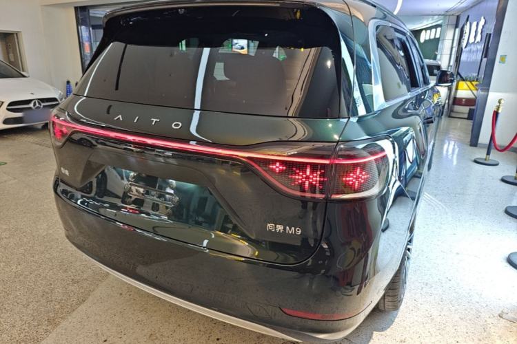 Used Hima AITO M9 2024 Range-Extended Ultra Version 42 kWh 6-Seater Model Rear Right 45 Deg