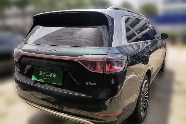 Used Hima AITO M9 2024 Range-Extended Ultra Version 42 kWh 6-Seater Model Rear Right 45 Deg