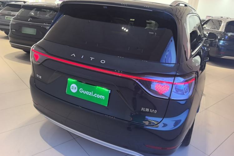 Used Hima AITO M9 2024 Range-Extended Max Edition 42 kWh 6-Seater Version Rear Right 45 Deg