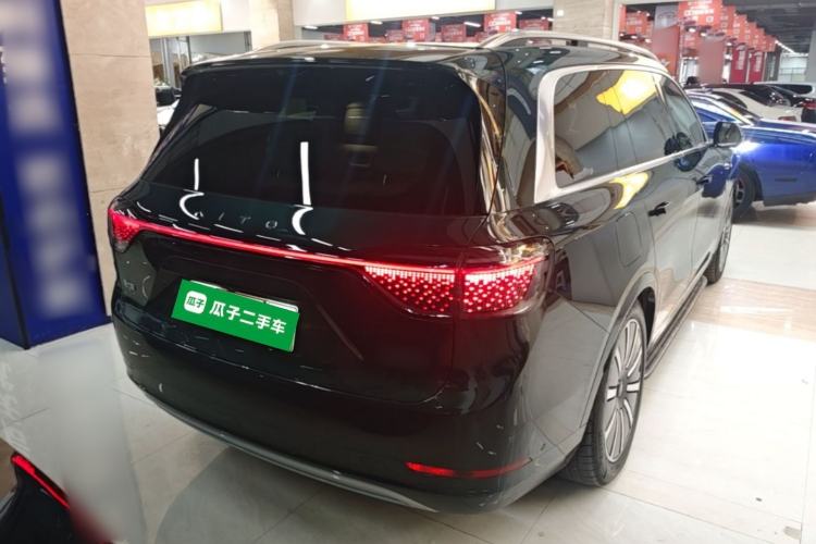 Used Hima AITO M9 2024 Range-Extended Ultra Version 42 kWh 6-Seater Model Rear Right 45 Deg