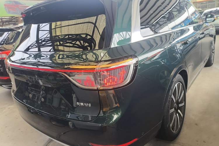 Used Hima AITO M9 2024 Range-Extended Ultra Version 42 kWh 6-Seater Model Rear Right 45 Deg