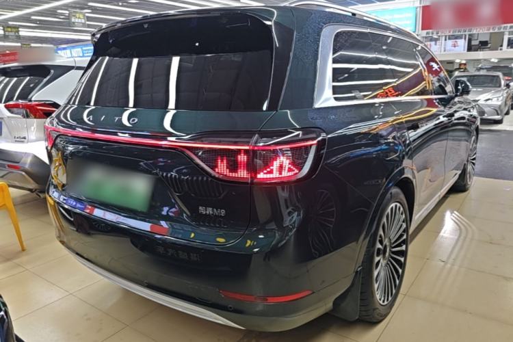 Used Hima AITO M9 2024 Range-Extended Ultra Version 42 kWh 6-Seater Model Rear Right 45 Deg
