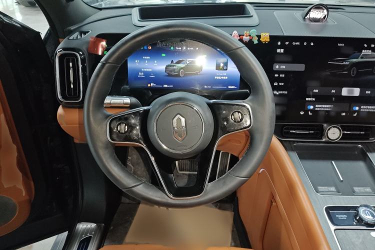 Used Hima AITO M9 2024 Range-Extended Ultra Version 52 kWh 6-Seater Model Steering Wheel