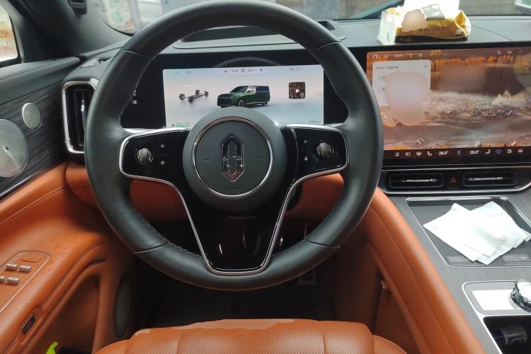 Used Hima AITO M9 2024 Range-Extended Ultra Version 52 kWh 6-Seater Model Steering Wheel