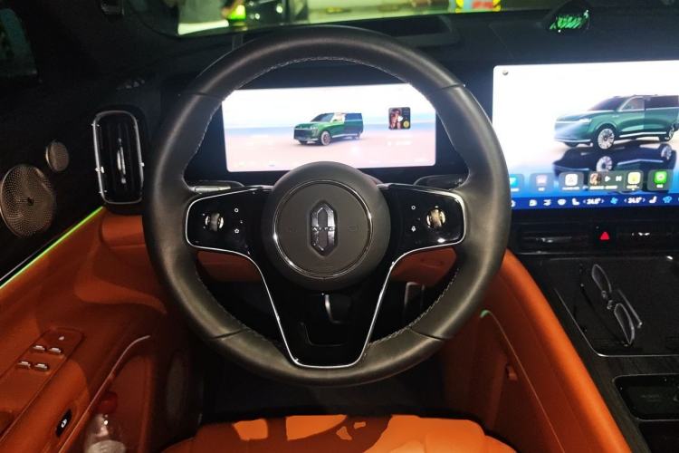 Used Hima AITO M9 2024 Range-Extended Ultra Version 42 kWh 6-Seater Model Steering Wheel