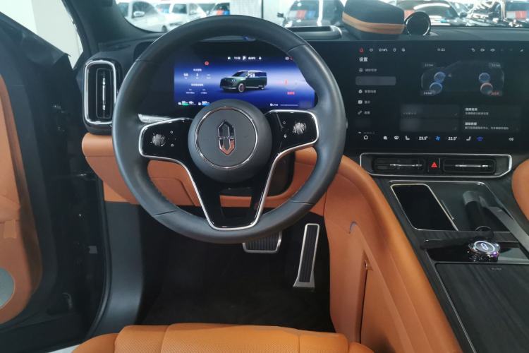 Used Hima AITO M9 2024 Range-Extended Ultra Version 42 kWh 6-Seater Model Steering Wheel