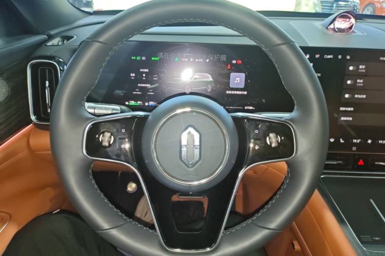 Used Hima AITO M9 2024 Range-Extended Ultra Version 52 kWh 6-Seater Model Steering Wheel