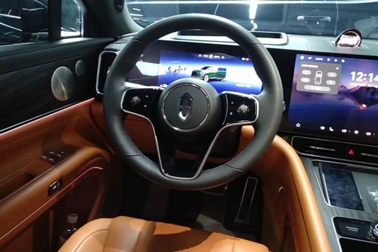Used Hima AITO M9 2024 Range-Extended Ultra Version 42 kWh 6-Seater Model Steering Wheel