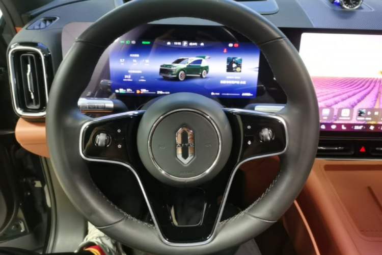 Used Hima AITO M9 2024 Range-Extended Max Edition 42 kWh 6-Seater Version Steering Wheel