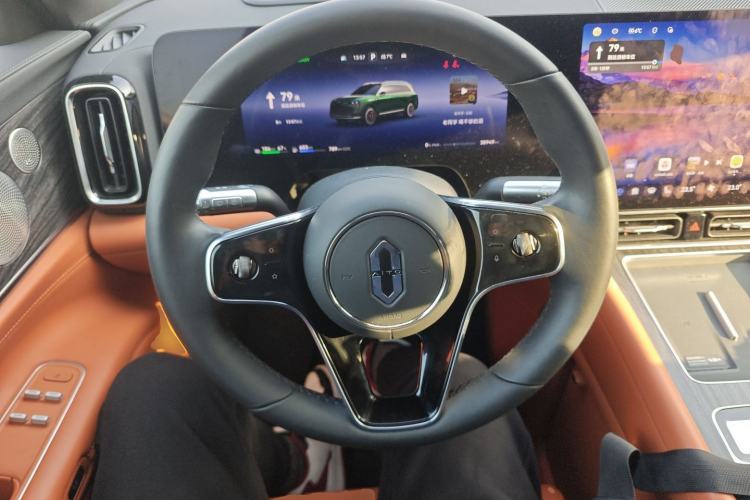 Used Hima AITO M9 2024 Range-Extended Ultra Version 52 kWh 6-Seater Model Steering Wheel