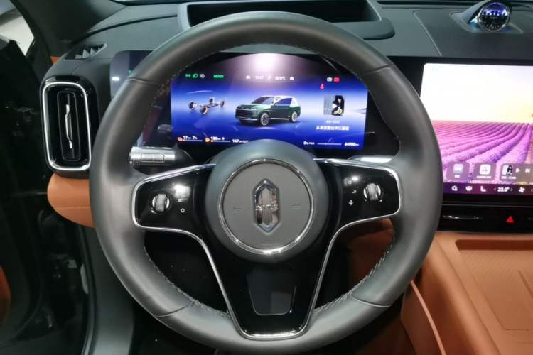 Used Hima AITO M9 2024 Range-Extended Max Edition 42 kWh 6-Seater Version Steering Wheel