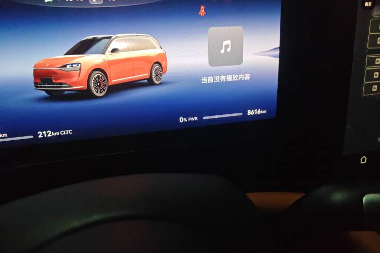 Used Hima AITO M9 2024 Range-Extended Ultra Version 42 kWh 6-Seater Model Odometer Close Up