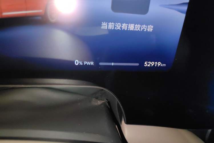 Used Hima AITO M9 2024 Range-Extended Ultra Version 52 kWh 5-Seater Model Odometer Close Up