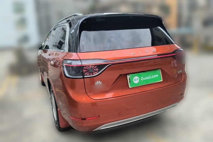 Used Hima AITO M9 2024 Range-Extended Ultra Version 42 kWh 6-Seater Model Rear Left 45 Deg