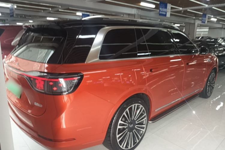 Used Hima AITO M9 2024 Range-Extended Ultra Version 42 kWh 6-Seater Model Rear Right 45 Deg