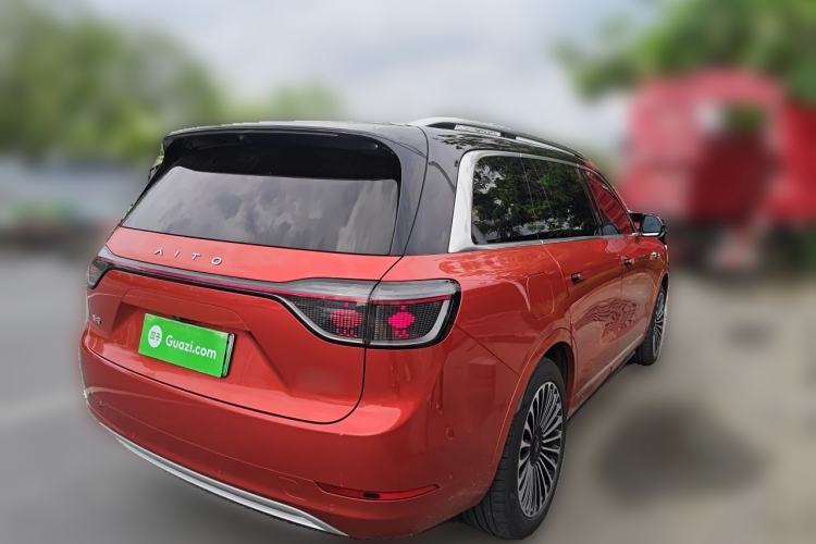 Used Hima AITO M9 2024 Range-Extended Ultra Version 42 kWh 6-Seater Model Rear Right 45 Deg