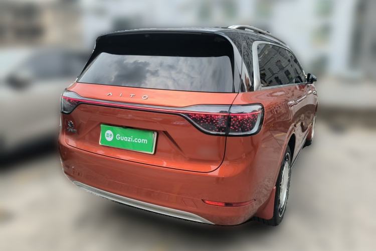 Used Hima AITO M9 2024 Range-Extended Ultra Version 42 kWh 6-Seater Model Rear Right 45 Deg
