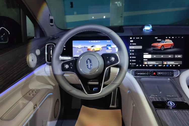 Used Hima AITO M9 2024 Range-Extended Ultra Version 42 kWh 6-Seater Model Steering Wheel