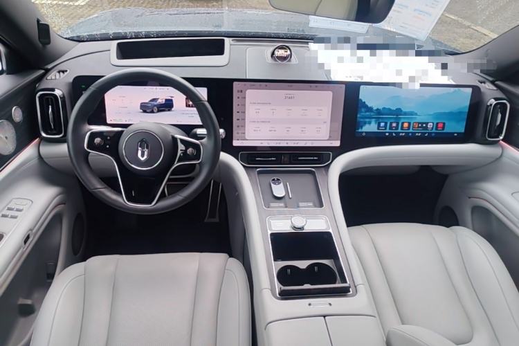 Used Hima AITO M9 2024 Range-Extended Ultra Version 52 kWh 5-Seater Model Center Console