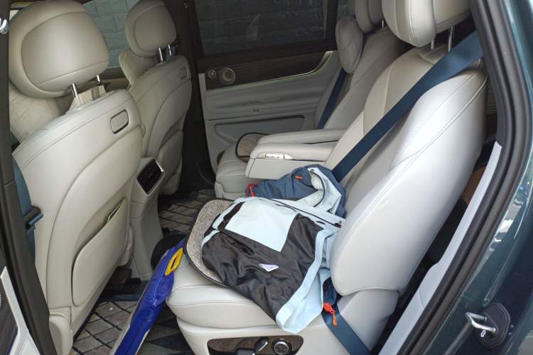 Used Hima AITO M9 2024 Range-Extended Ultra Version 42 kWh 6-Seater Model Left Rear Seat