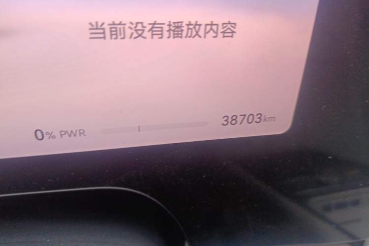 Used Hima AITO M9 2024 Range-Extended Ultra Version 42 kWh 6-Seater Model Odometer Close Up