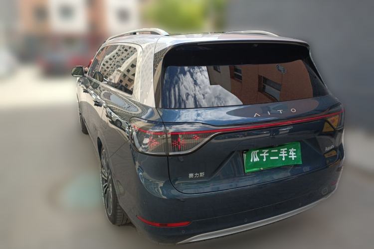 Used Hima AITO M9 2024 Range-Extended Ultra Version 42 kWh 6-Seater Model Rear Left 45 Deg