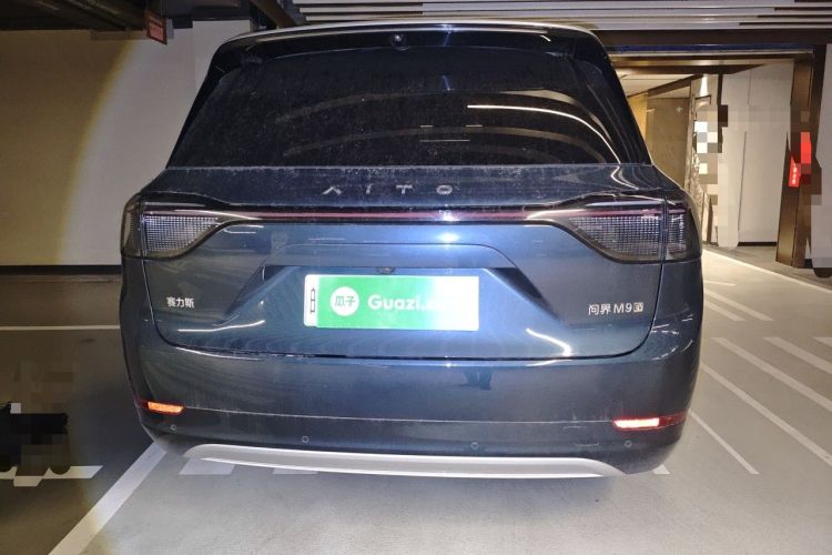 Used Hima AITO M9 2024 All-Electric Ultra Version 100 kWh 6-Seater Model Rear