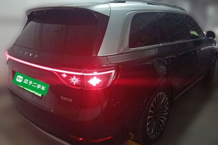 Used Hima AITO M9 2024 Range-Extended Ultra Version 42 kWh 6-Seater Model Rear Right 45 Deg