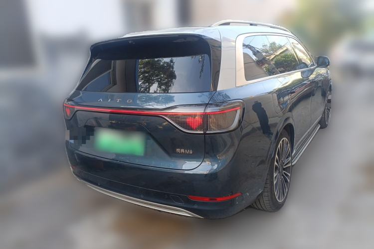 Used Hima AITO M9 2024 Range-Extended Ultra Version 42 kWh 6-Seater Model Rear Right 45 Deg