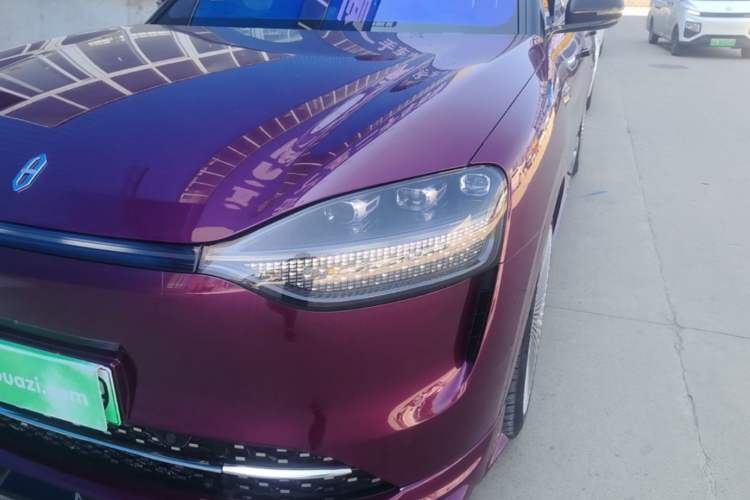 Used Hima AITO M9 2024 Range-Extended Ultra Version 42 kWh 6-Seater Model Left Front Headlight