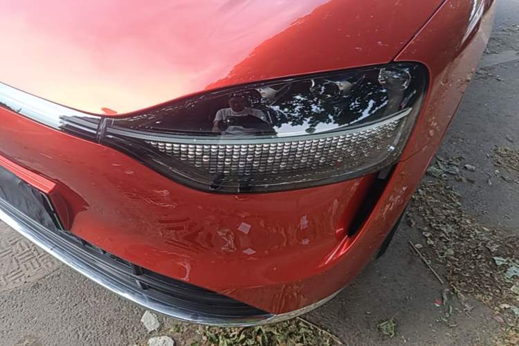 Used Hima AITO M9 2024 Range-Extended Ultra Version 42 kWh 6-Seater Model Left Front Headlight