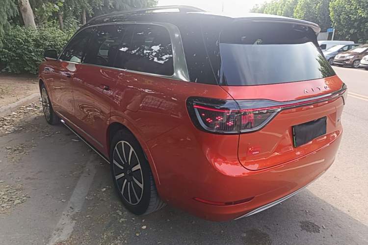 Used Hima AITO M9 2024 Range-Extended Ultra Version 42 kWh 6-Seater Model Rear Left 45 Deg