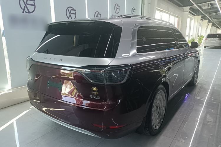 Used Hima AITO M9 2024 Range-Extended Ultra Version 52 kWh 6-Seater Model Rear Right 45 Deg