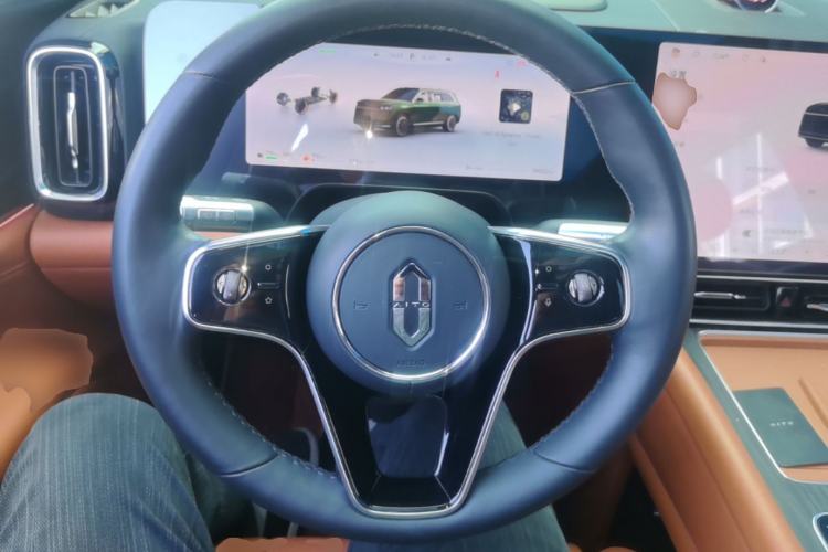 Used Hima AITO M9 2024 Range-Extended Ultra Version 42 kWh 6-Seater Model Steering Wheel