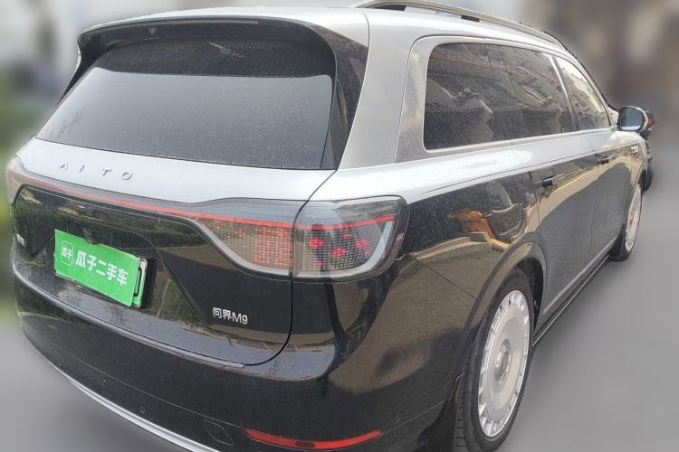 Used Hima AITO M9 2024 Range-Extended Ultra Version 42 kWh 6-Seater Model Rear Right 45 Deg