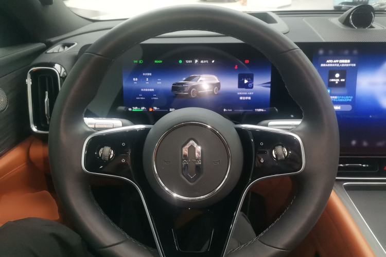 Used Hima AITO M9 2024 Range-Extended Ultra Version 42 kWh 6-Seater Model Steering Wheel
