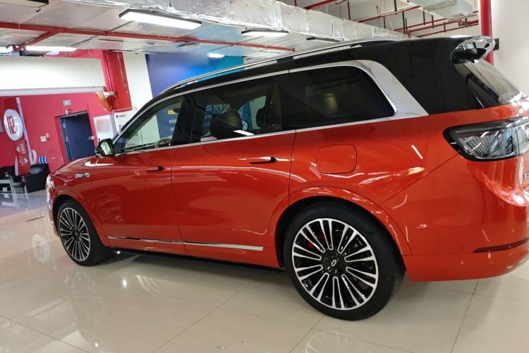 Used Hima AITO M9 2024 Range-Extended Ultra Version 42 kWh 6-Seater Model Left Side